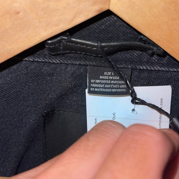 Alexander Wang Daze Faded Distressed Oversized Denim Jacket MannyMua Womens L - Picture 5 of 11